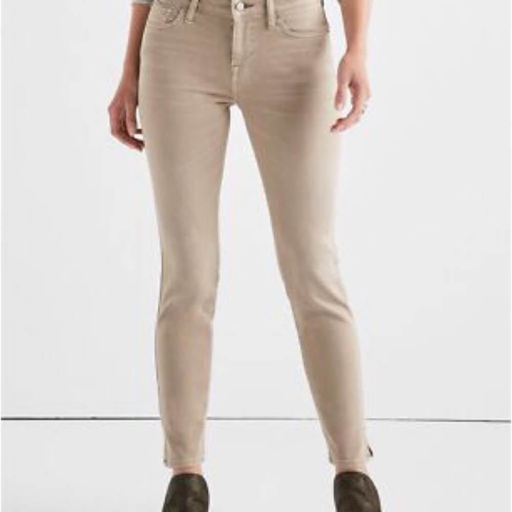 Lucky Brand Women's Lolita Skinny Tan Jeans Size 2